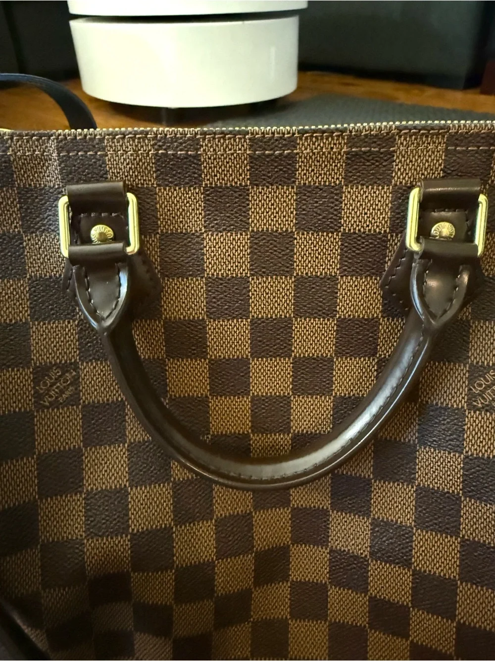 Authentic LV Speedy Bandoulière 30